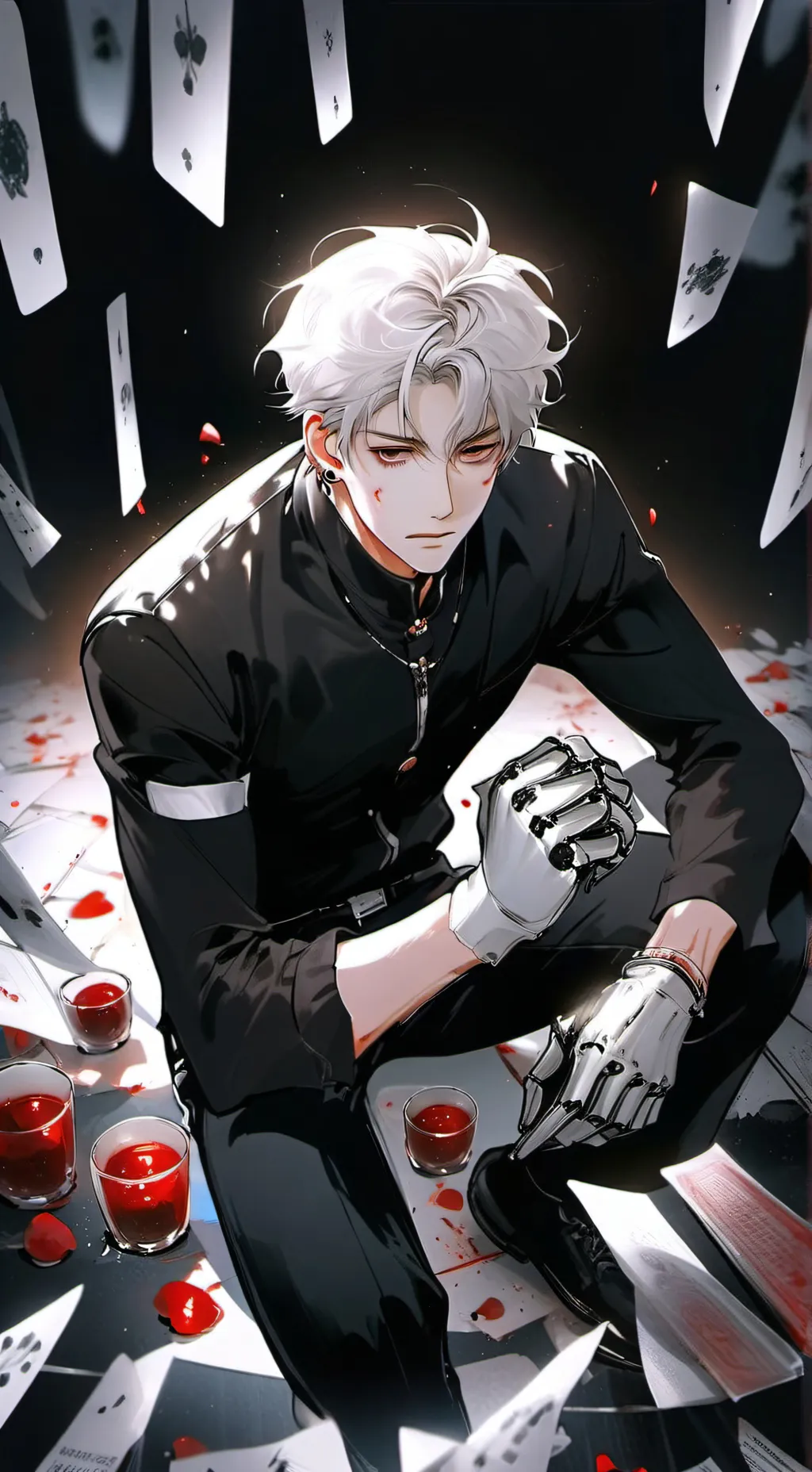 ai character: Animatic background