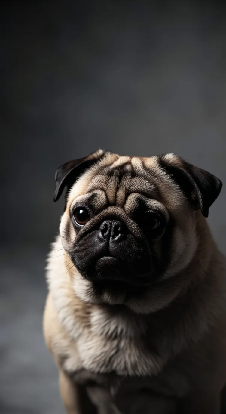 ai character: Beijing the pug background