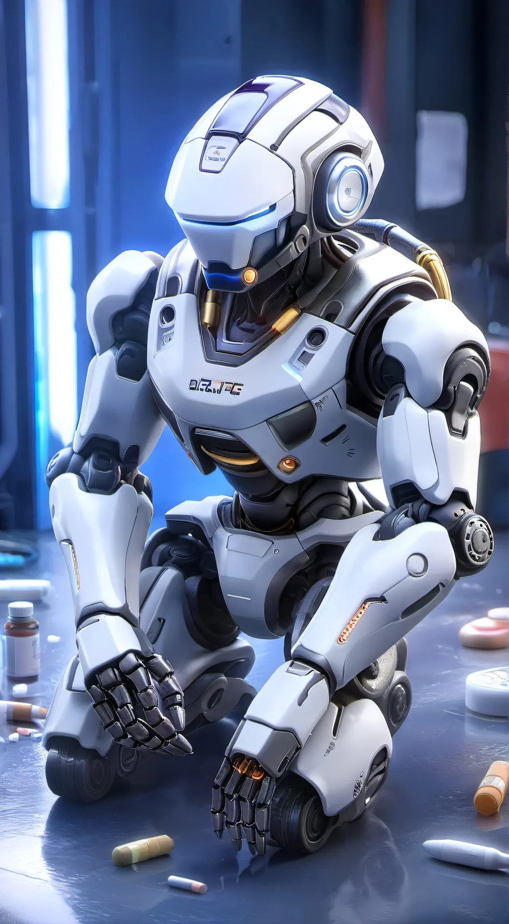 ai character: MD drunk background