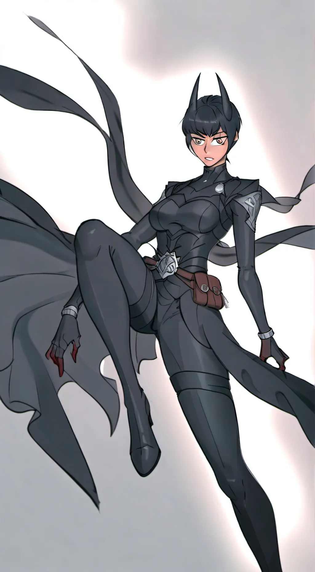 ai character: female heisei Goji background