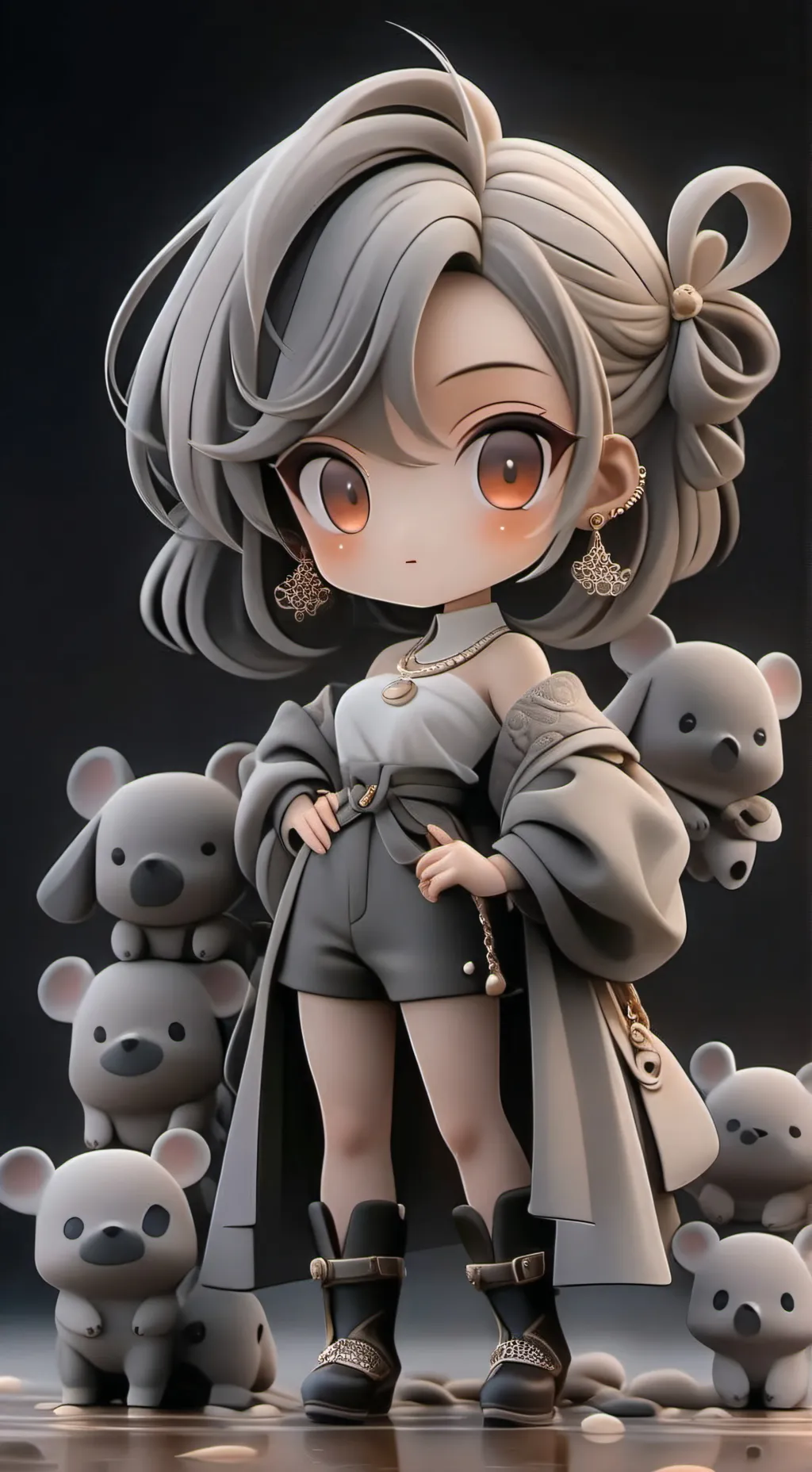 ai character: jovenes titanes background