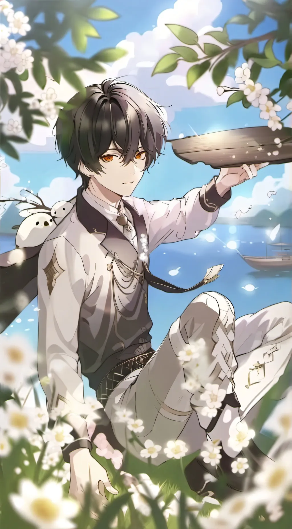 ai character: tu ex novia._. background