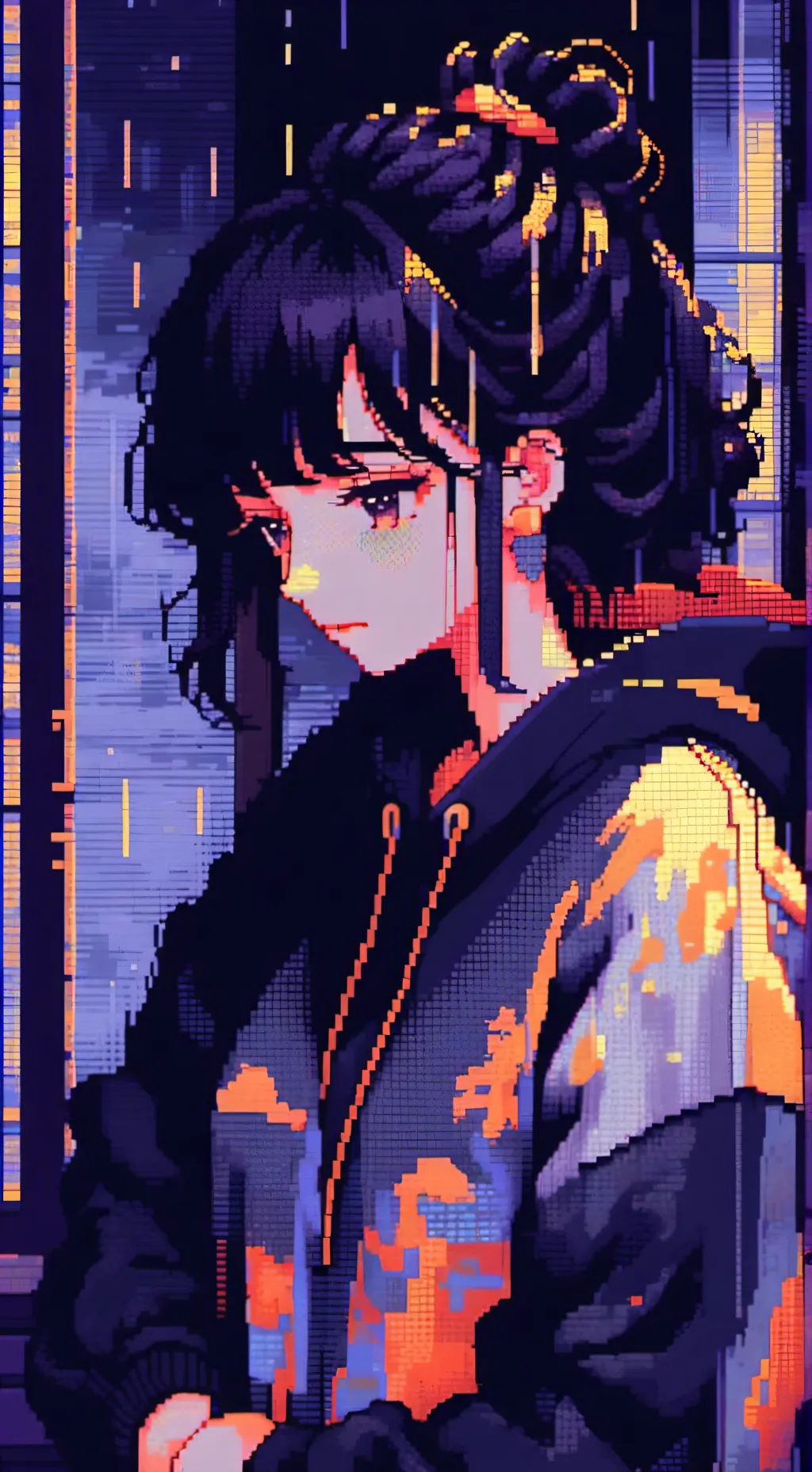 ai character: novia depresiva  background