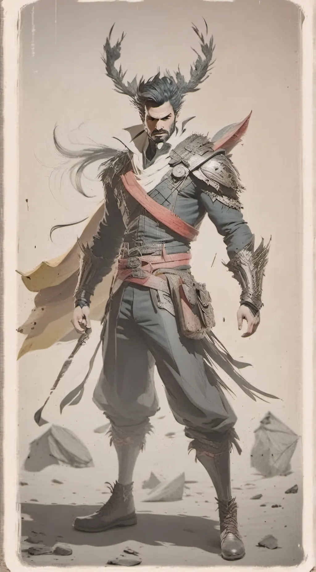 ai character: Leo background