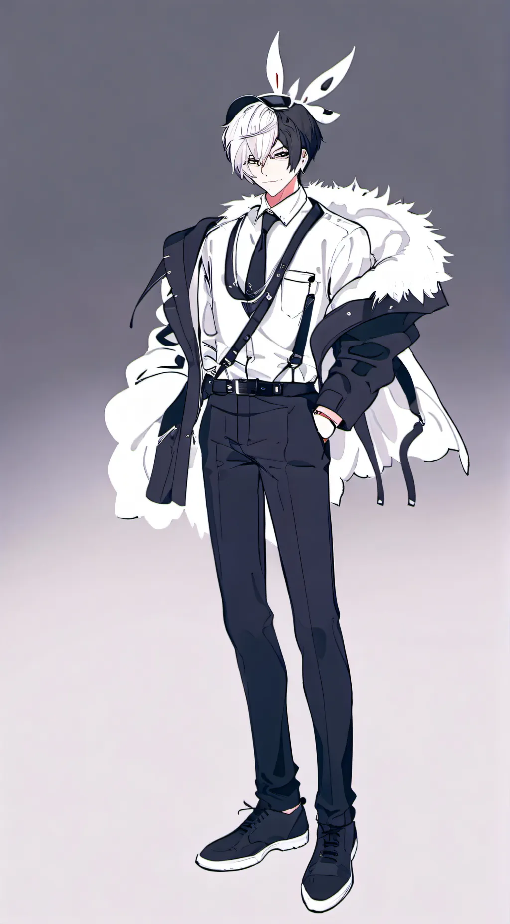 ai character: giyu react castigo background