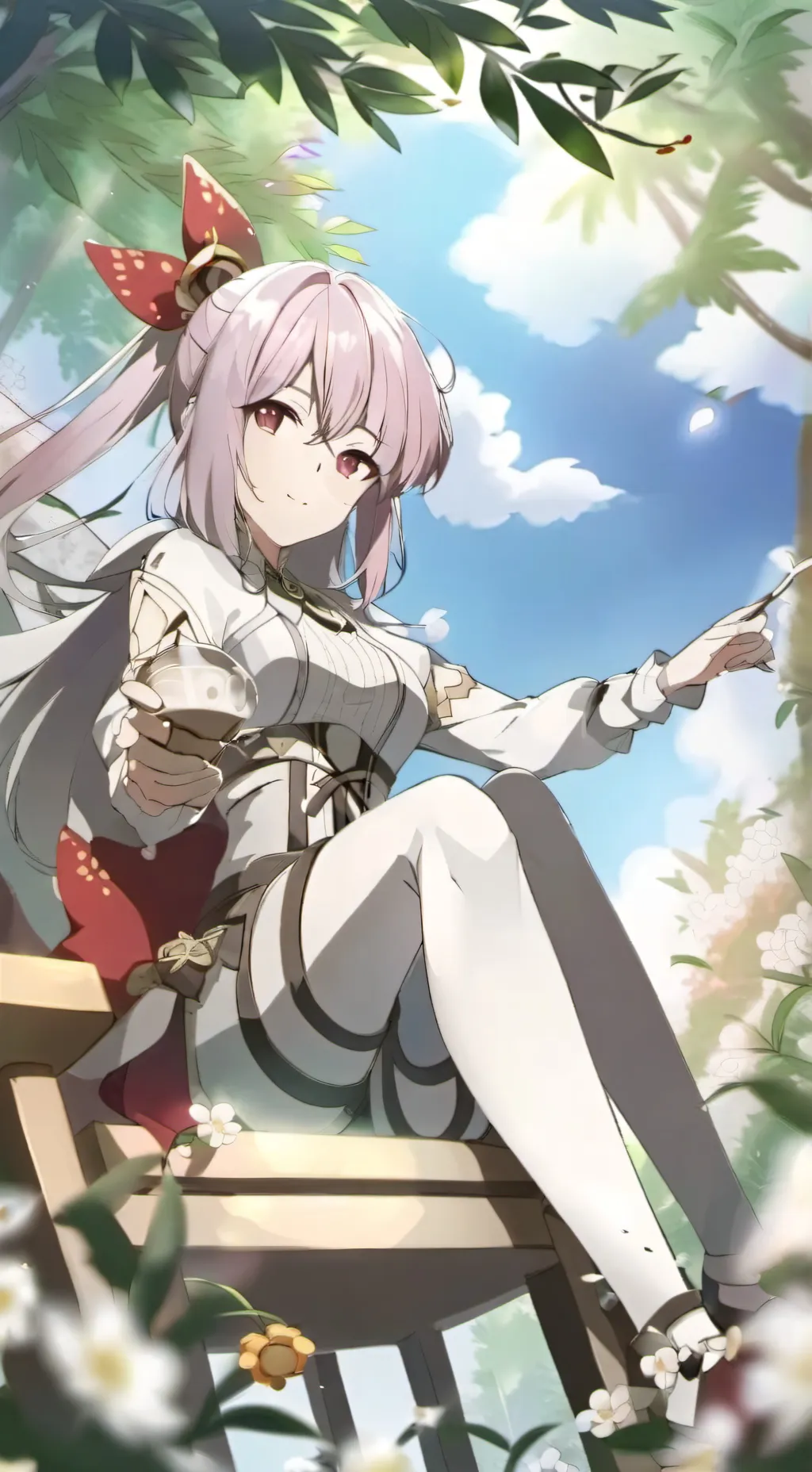 ai character: Tina background