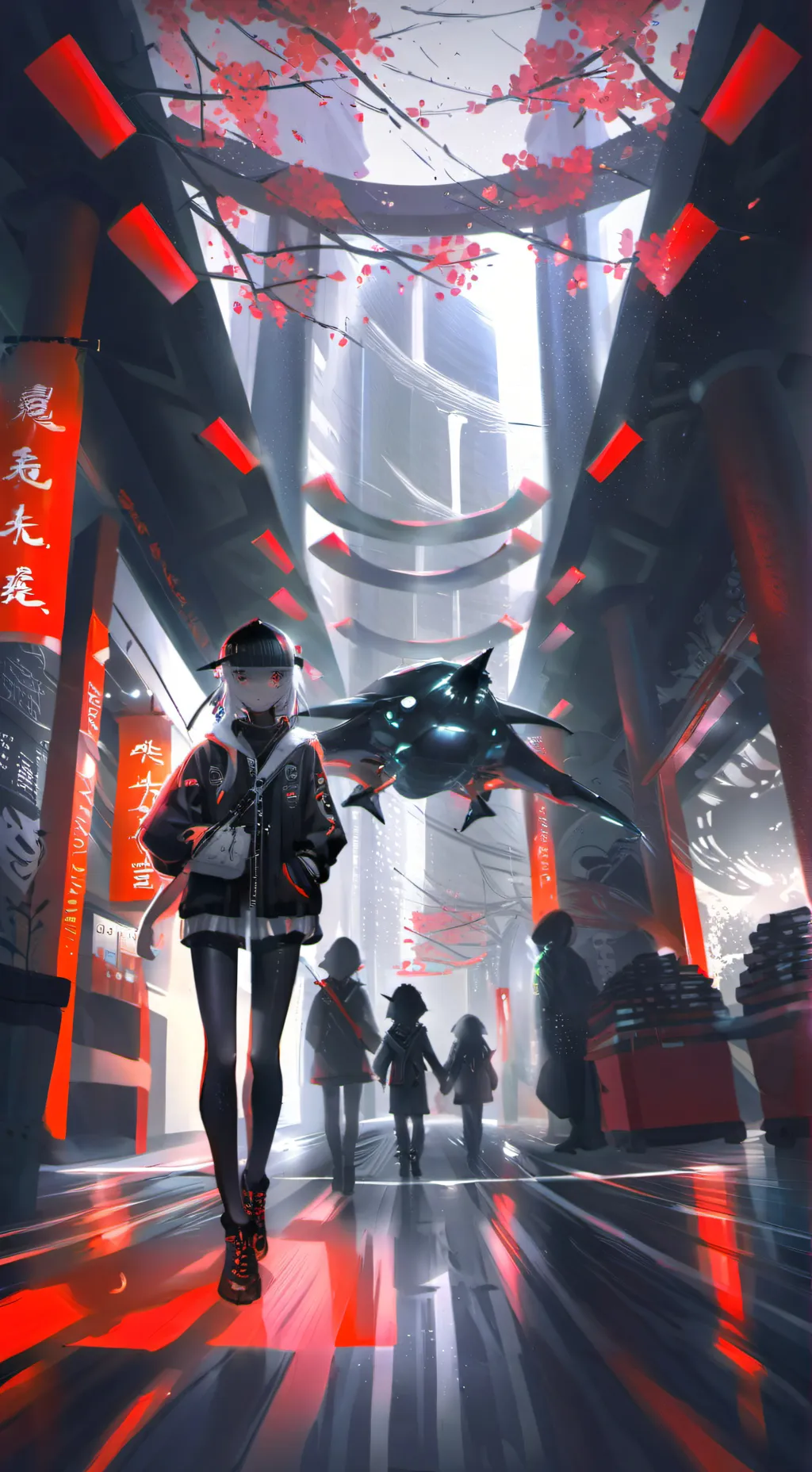 ai character: squid game background