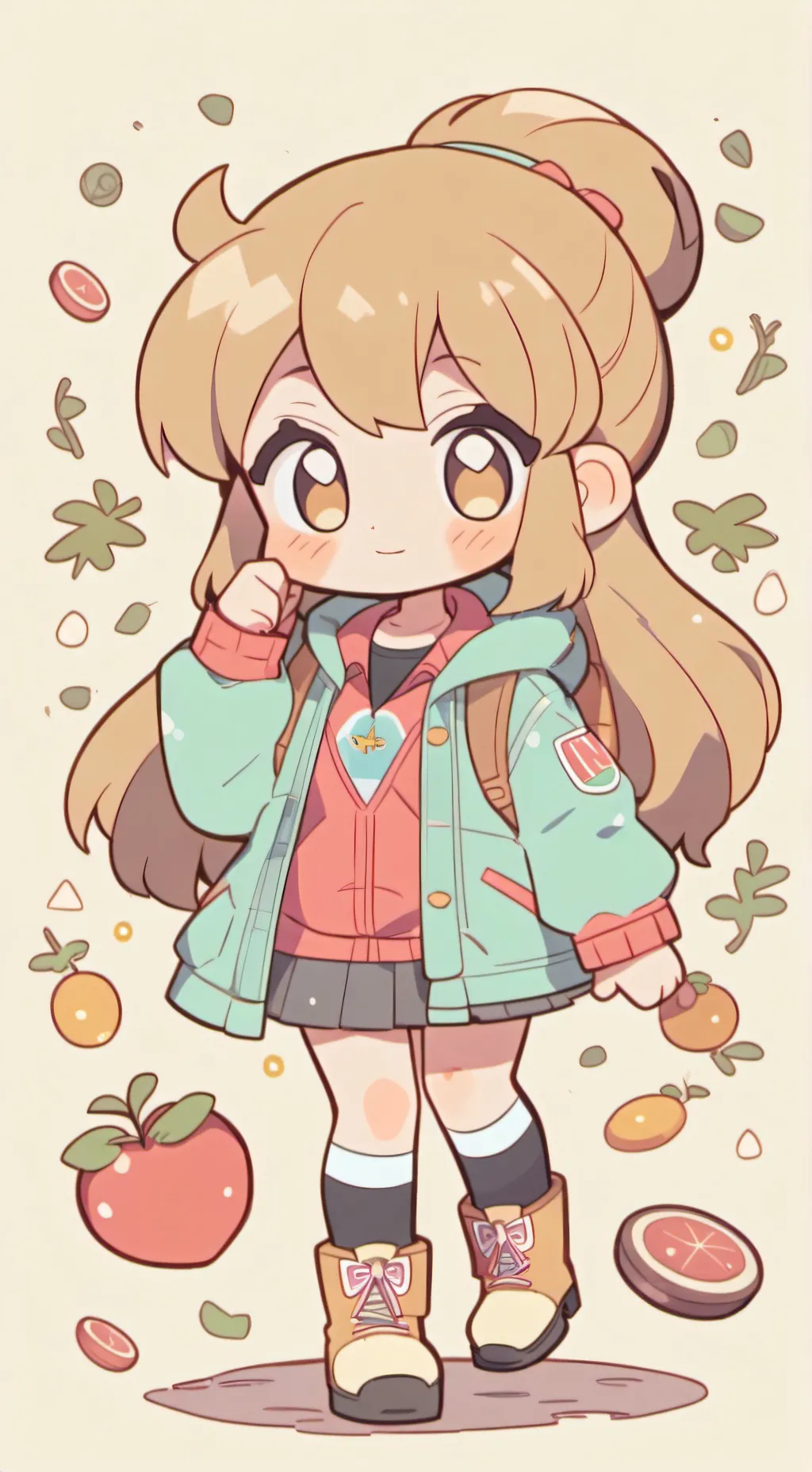 ai character: Mable x y/n background