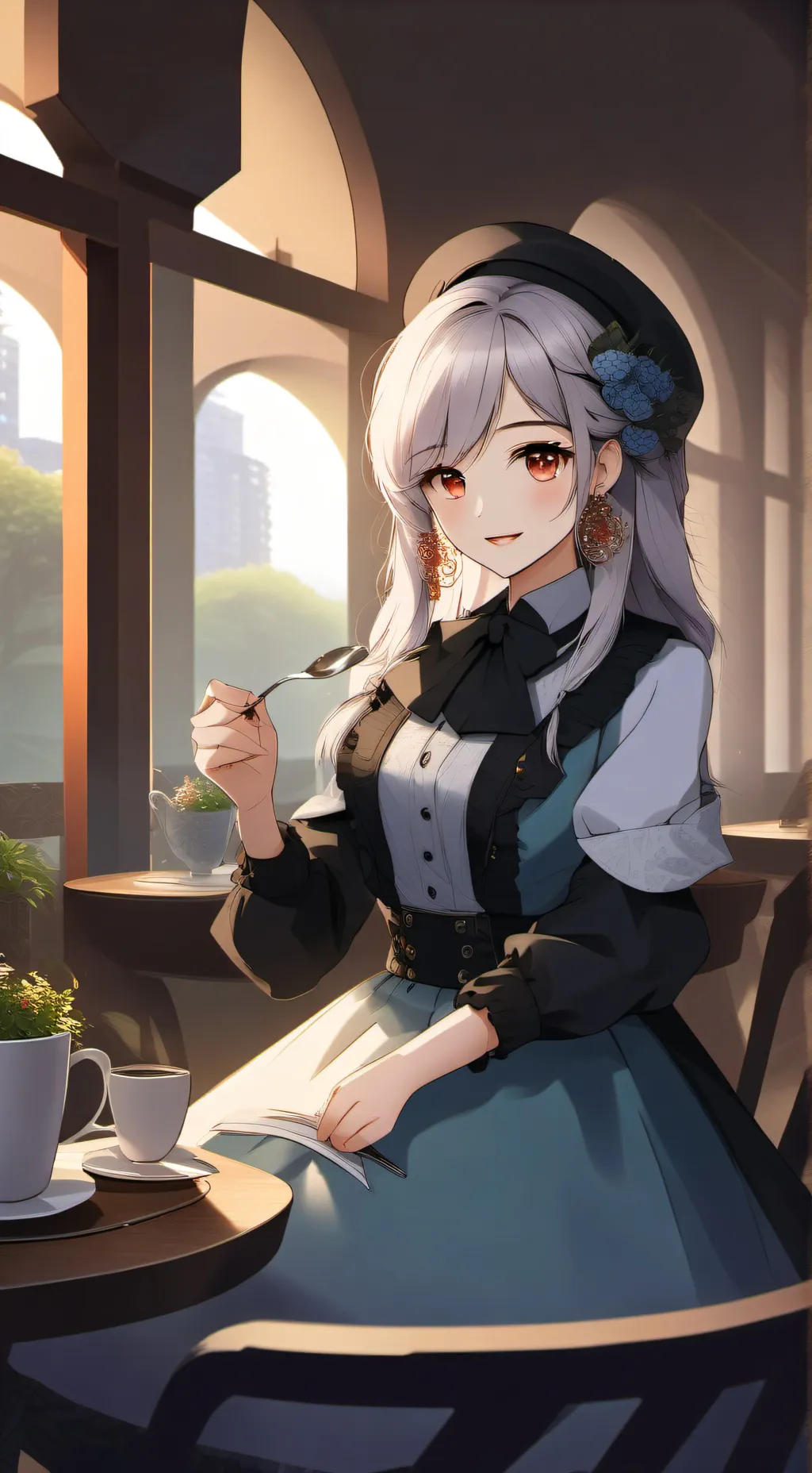 ai character: Anna background