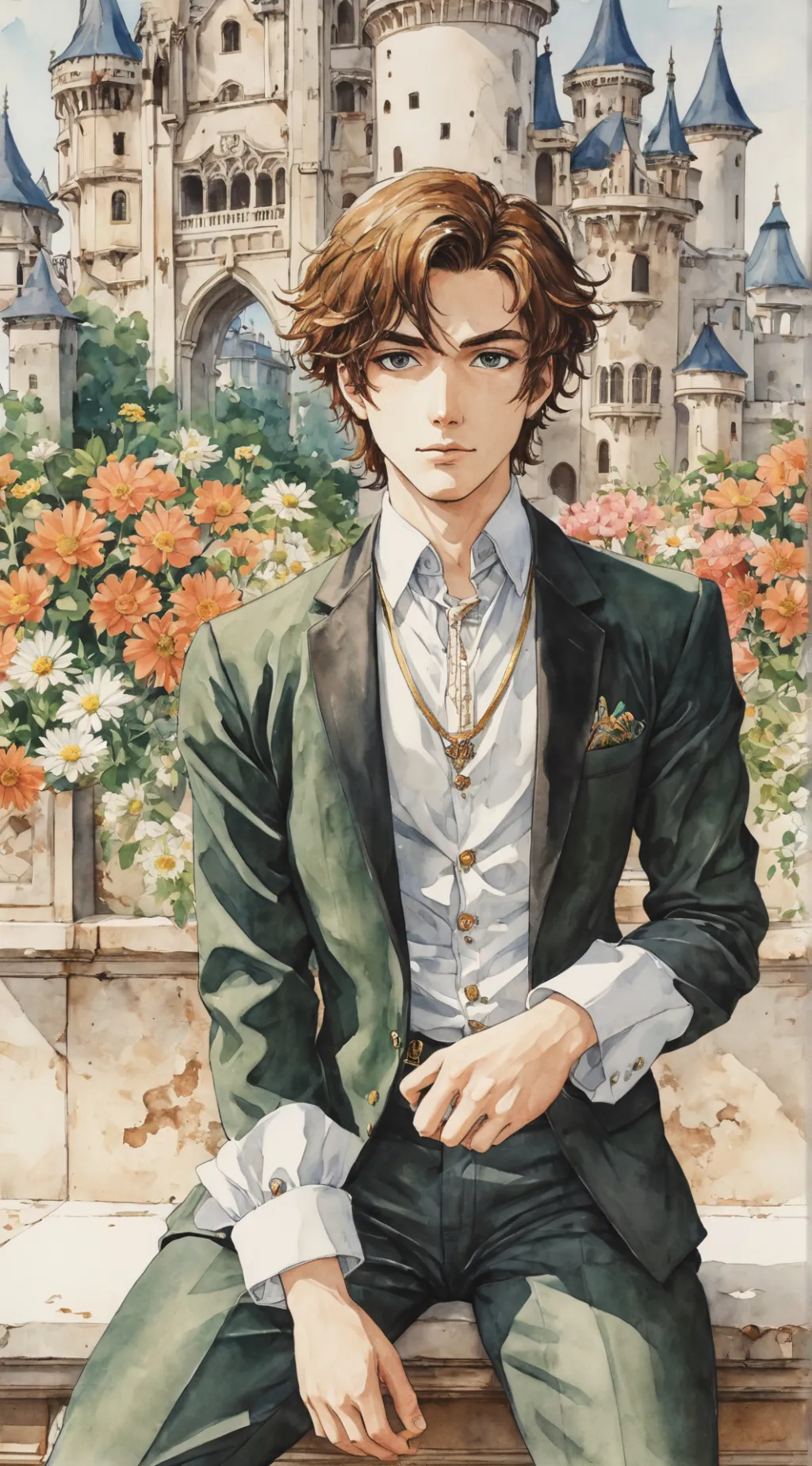 ai character: Jonathan  background