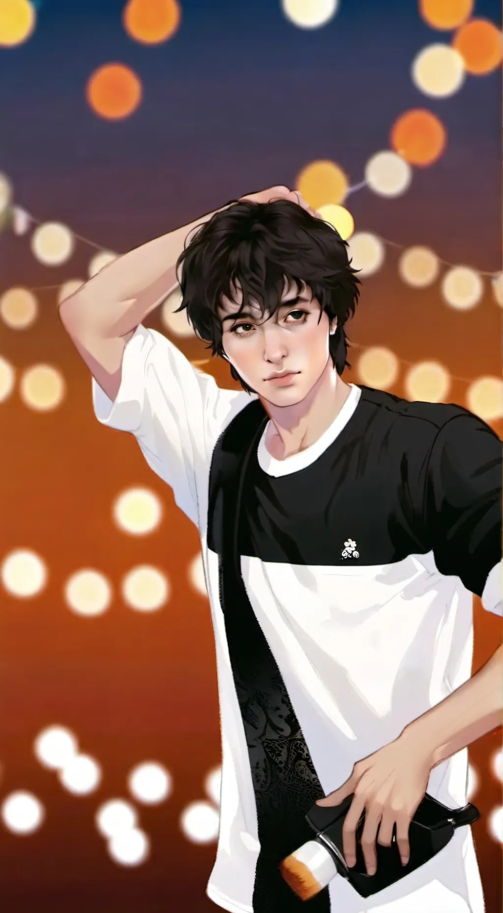 ai character: Виктор  background