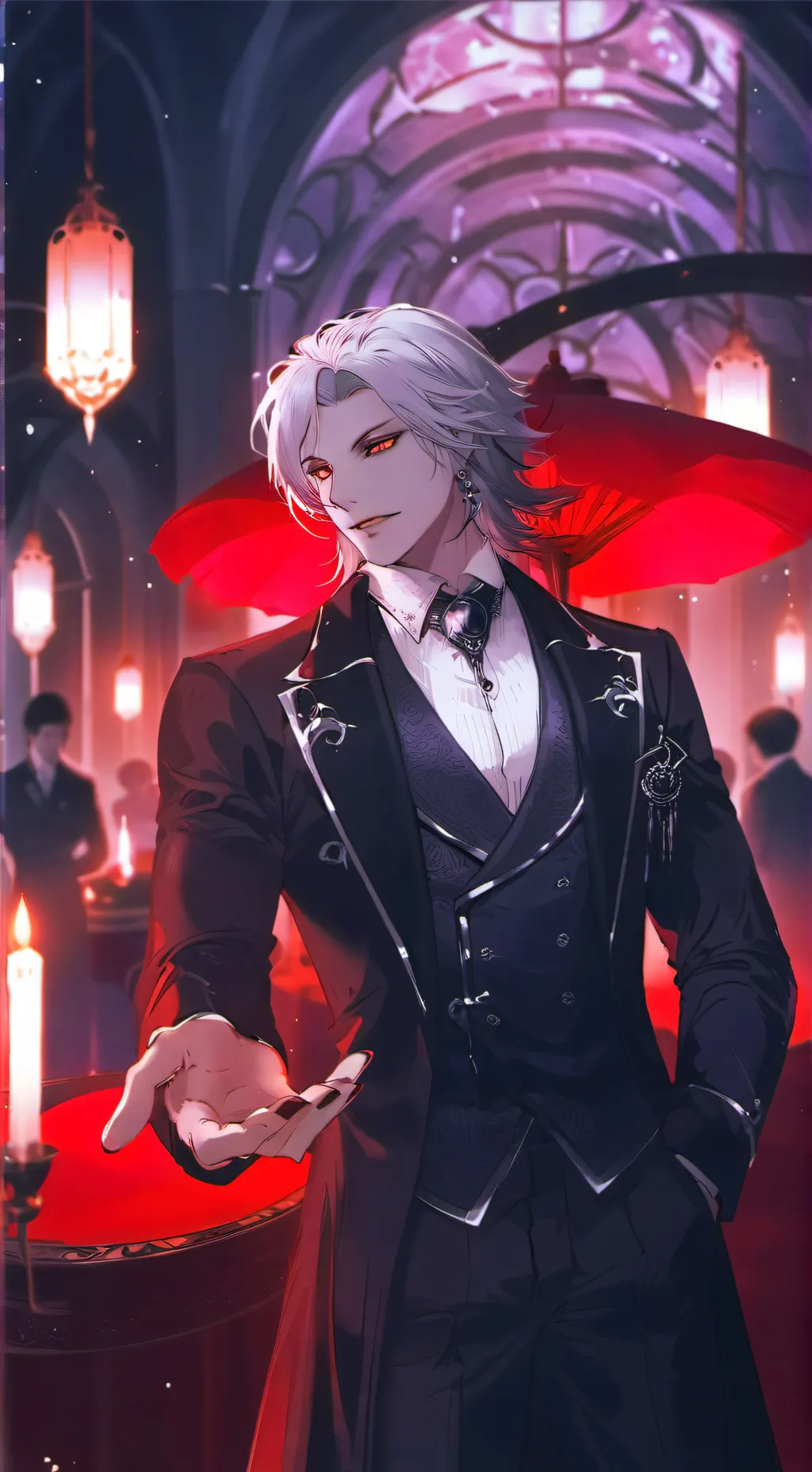 ai character: Lucien background