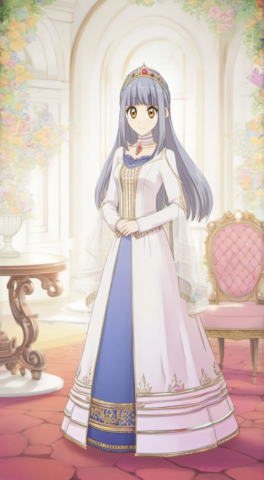 ai character: Bonnie  background