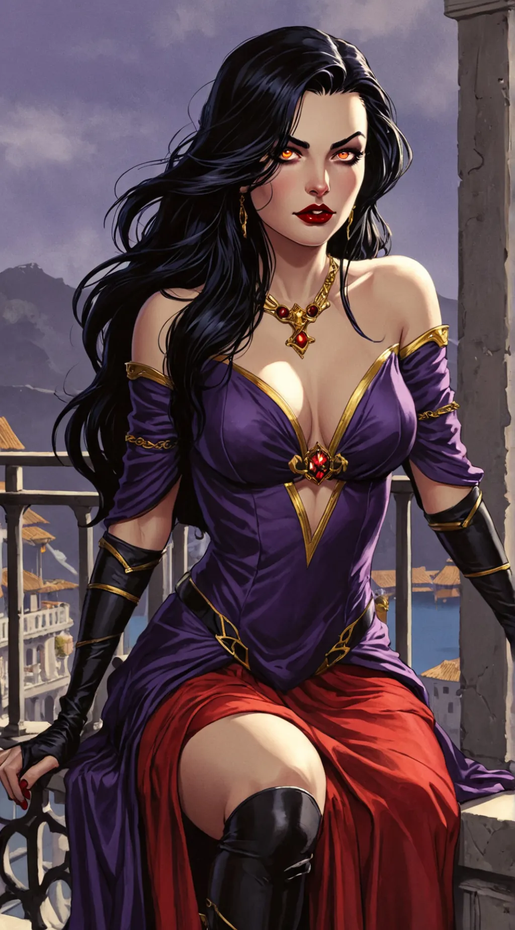 ai character: Katrana Prestor background