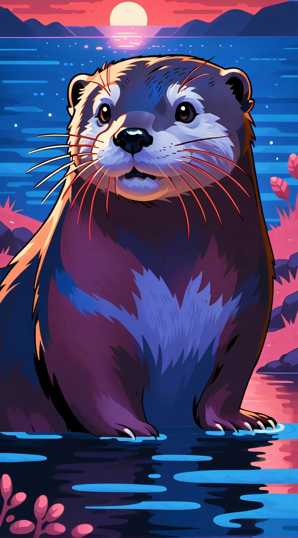 ai character: Olivarus the Otter background