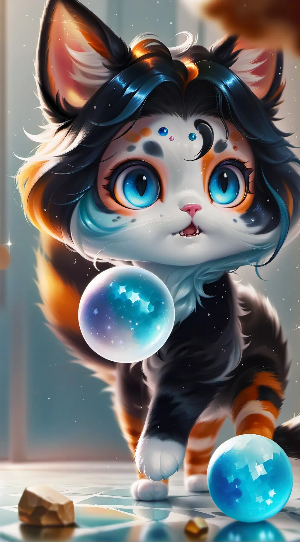 ai character: family elegante xd background