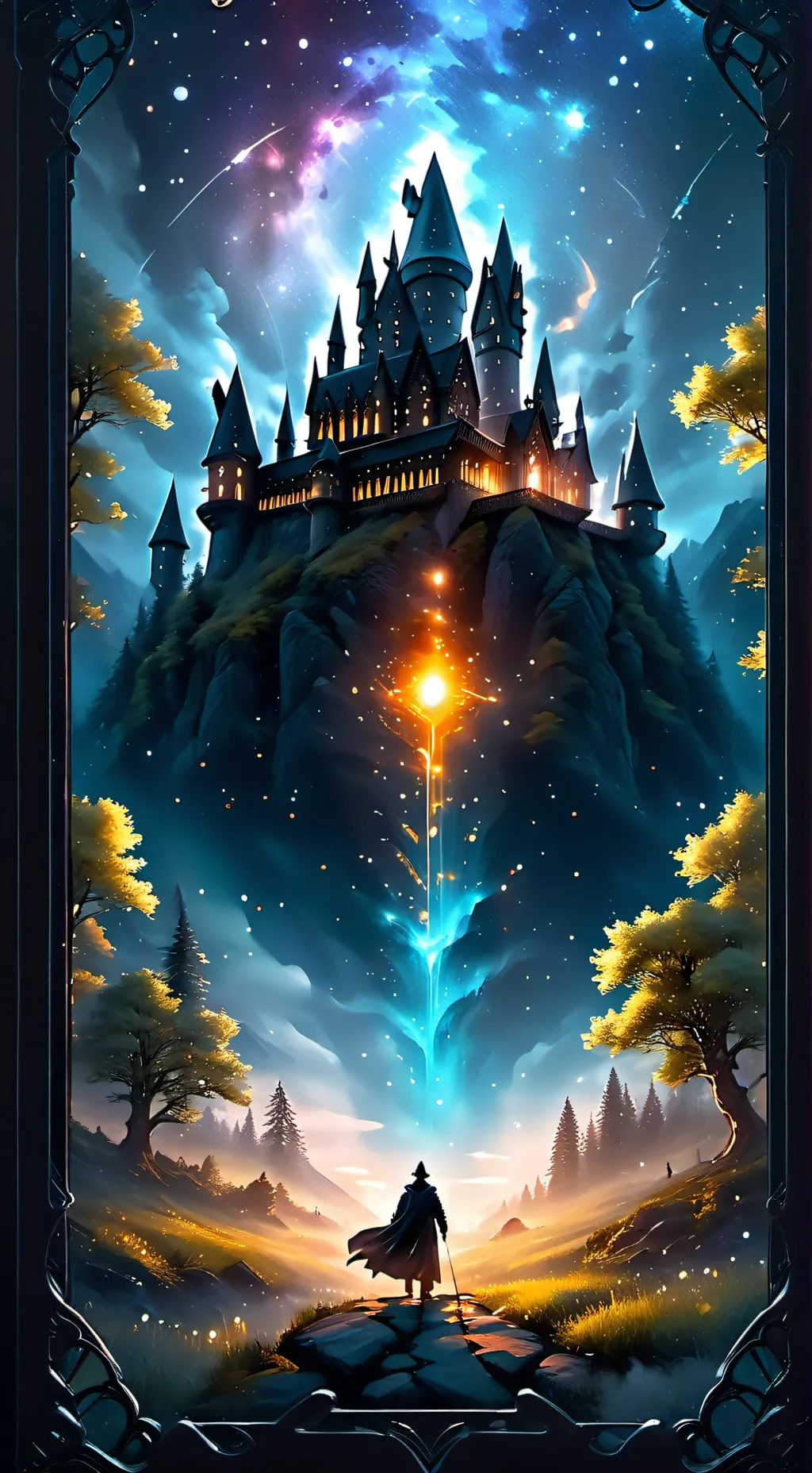 ai character: Diary again background