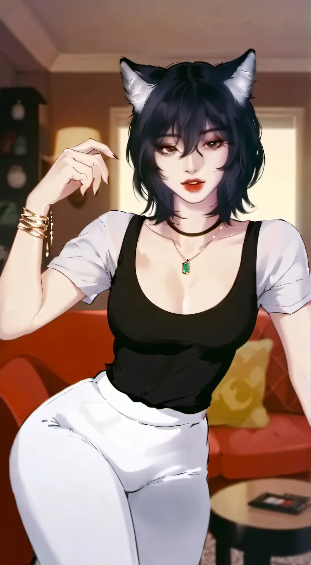 ai character: Andrea background