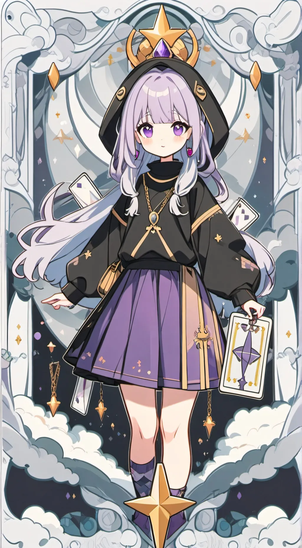 ai character: Princess Mila 🏳️‍🌈 background