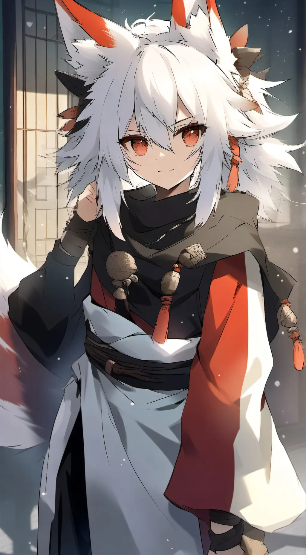 ai character: kit background