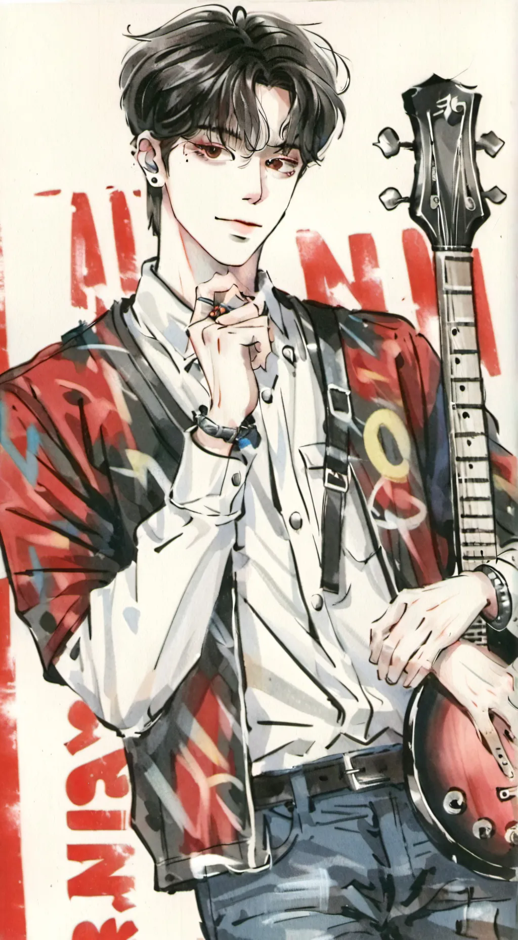 ai character: skz VS you  background