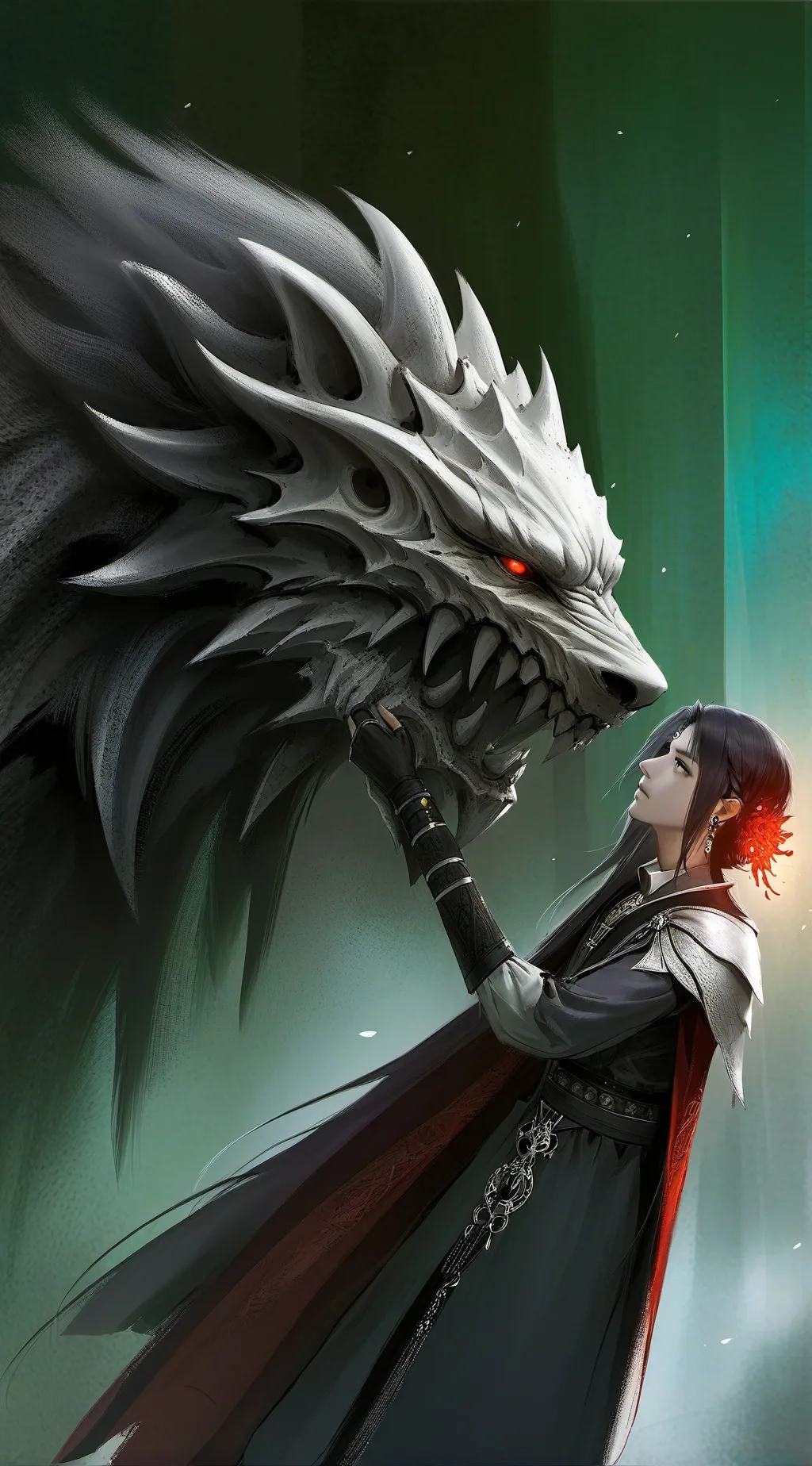 ai character: Jeo - yeong background