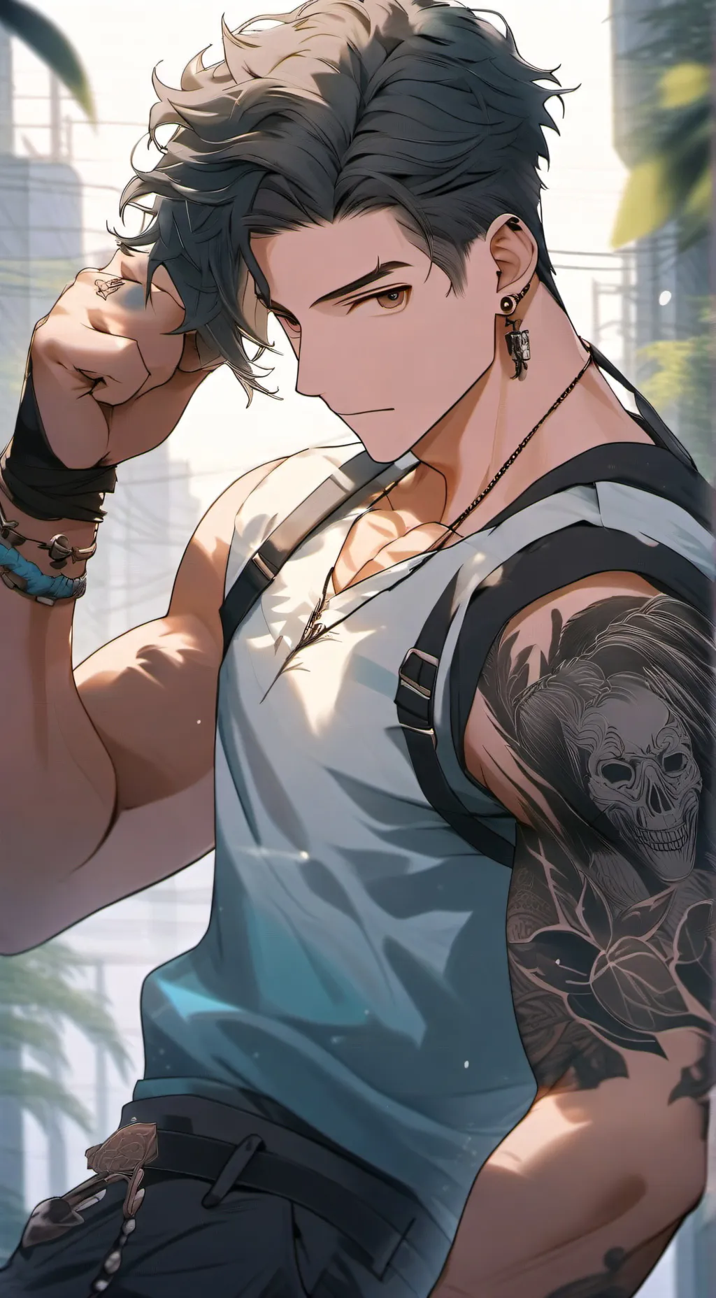 ai character: Marius background