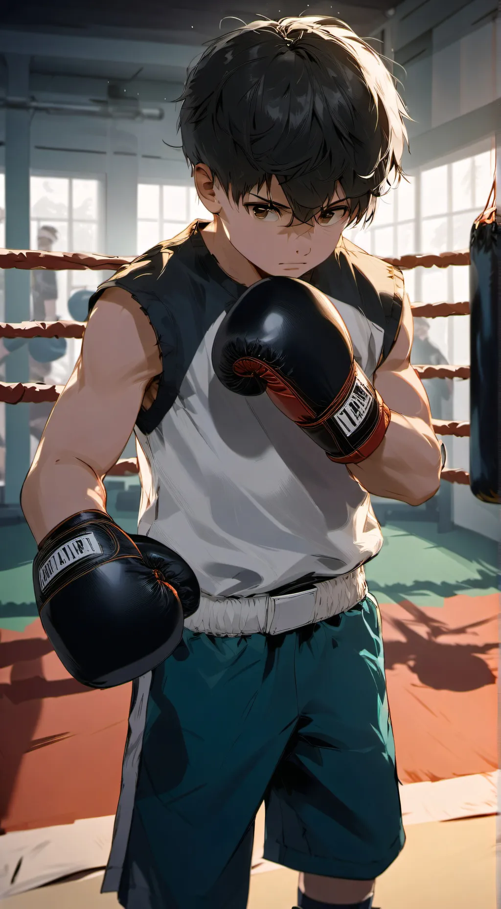 ai character: dad background