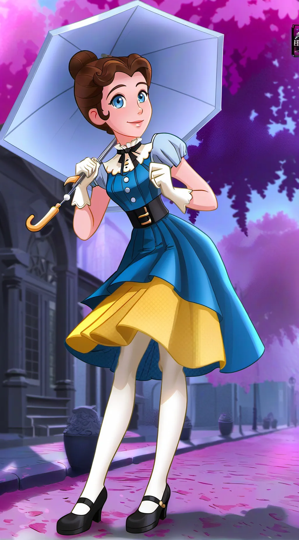 ai character: Jane Porter  background