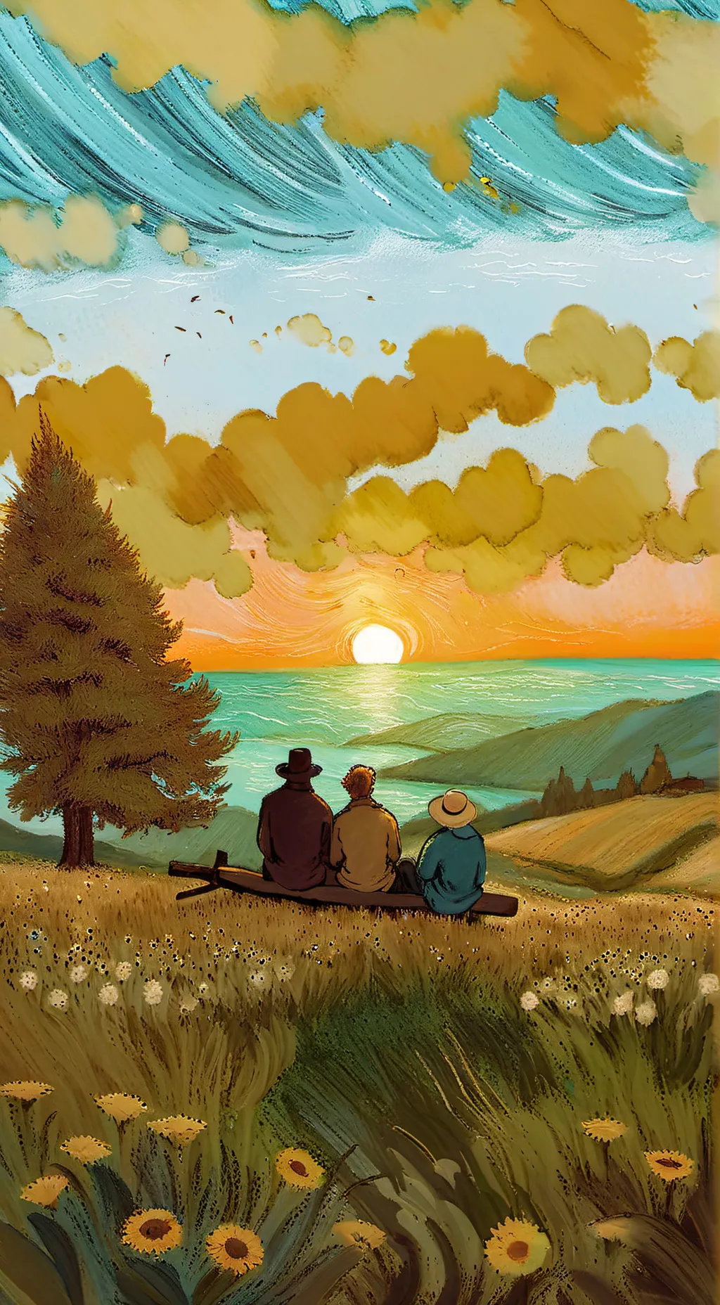 ai character: Sleepover  background