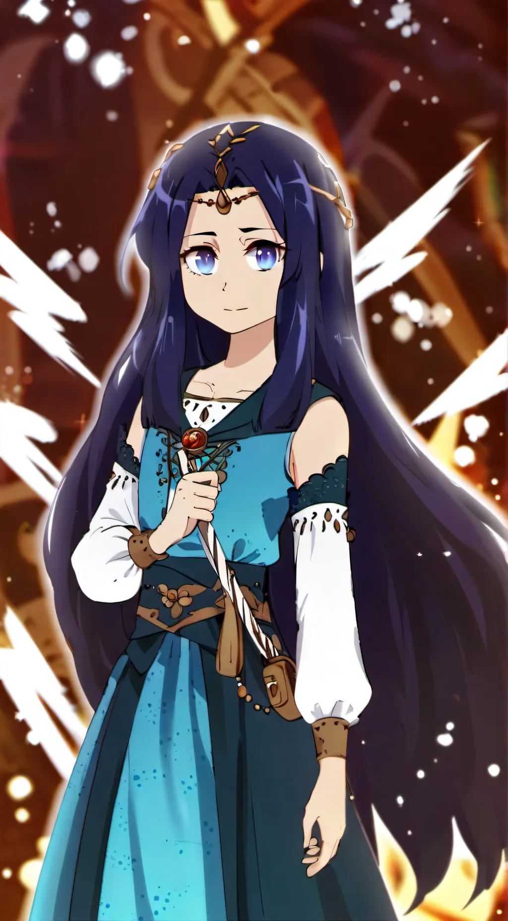 ai character: Princess Ahri background