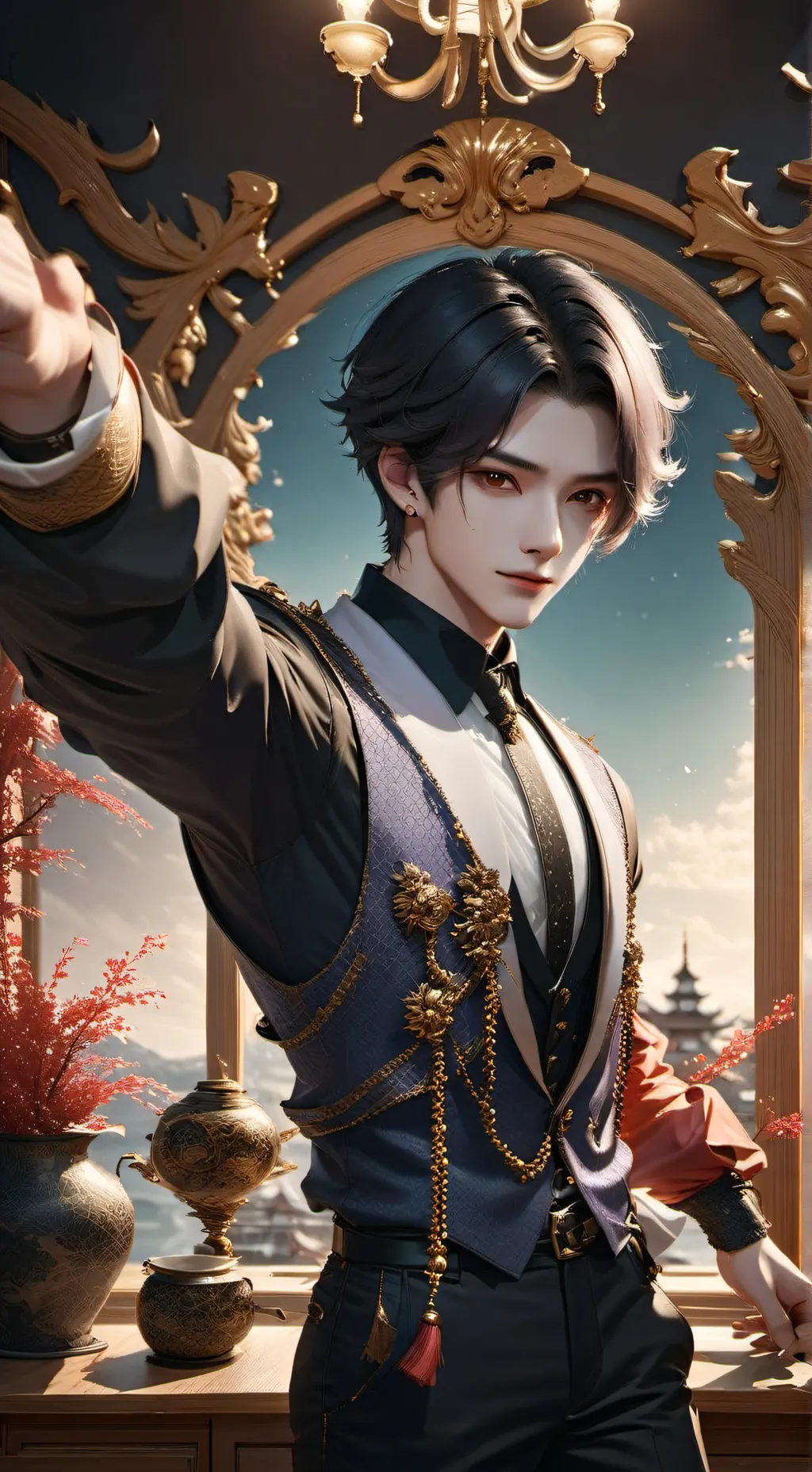 ai character: Titom background