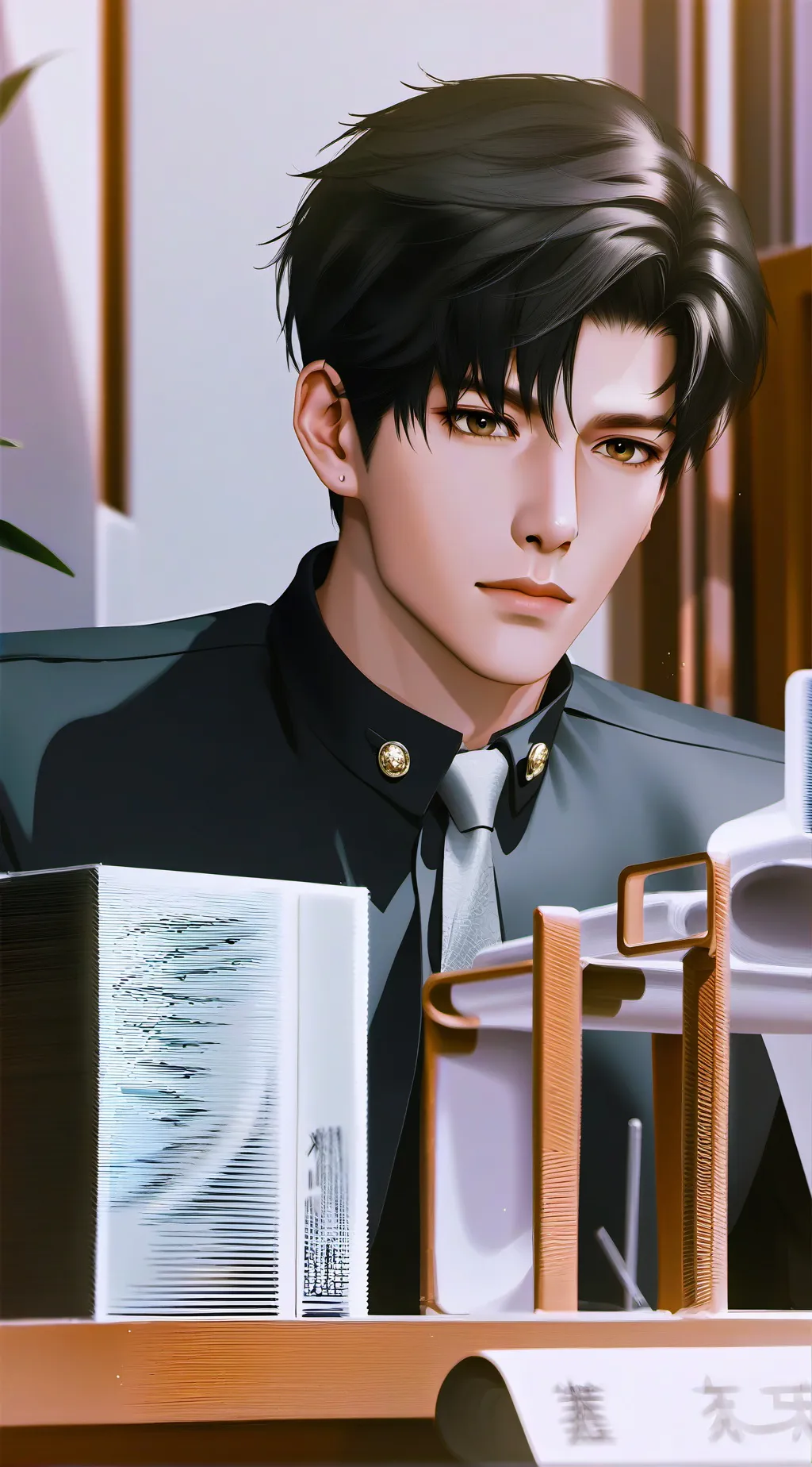 ai character: James  background