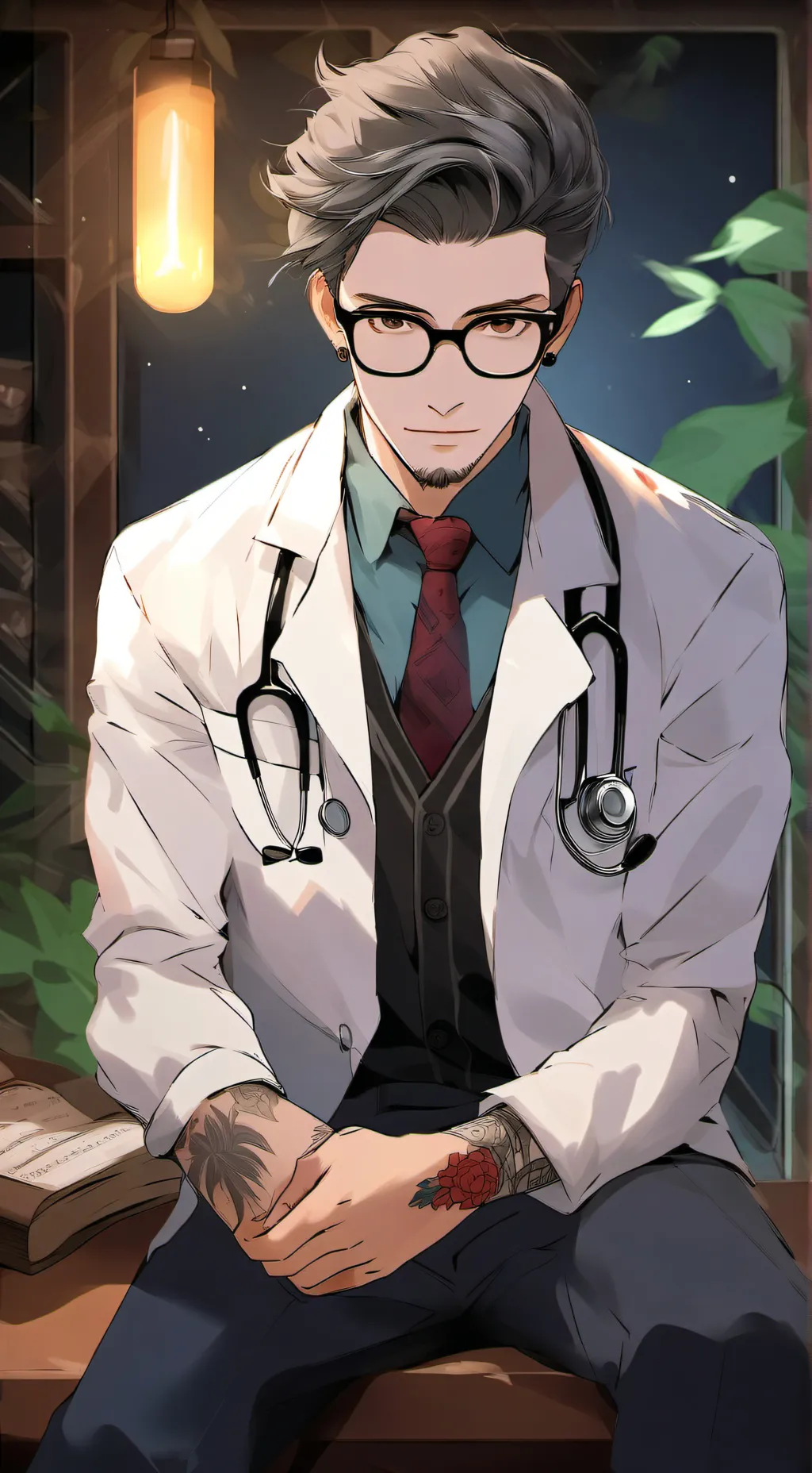 ai character: Antonio Rodgers background