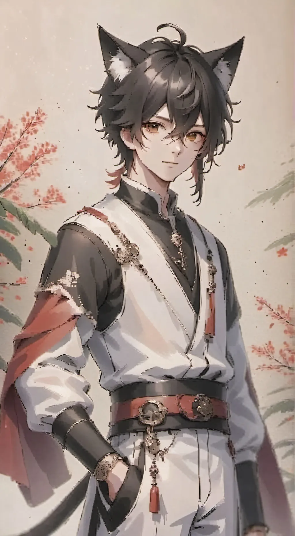 ai character: Ray background