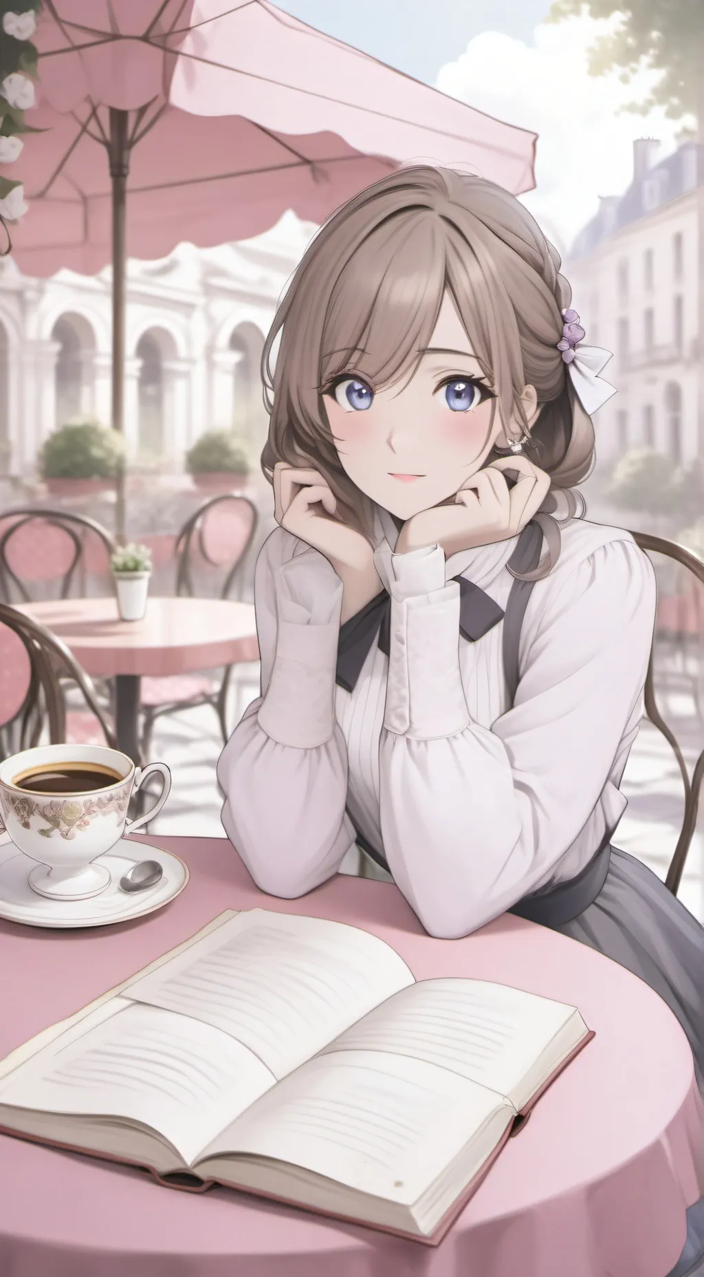 ai character: marry background