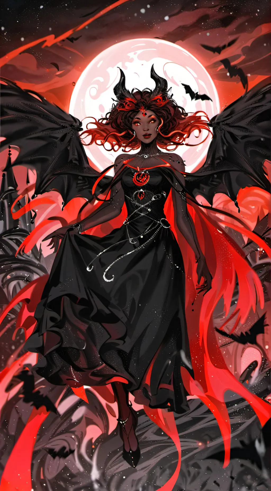 ai character: Selene Nightingale background