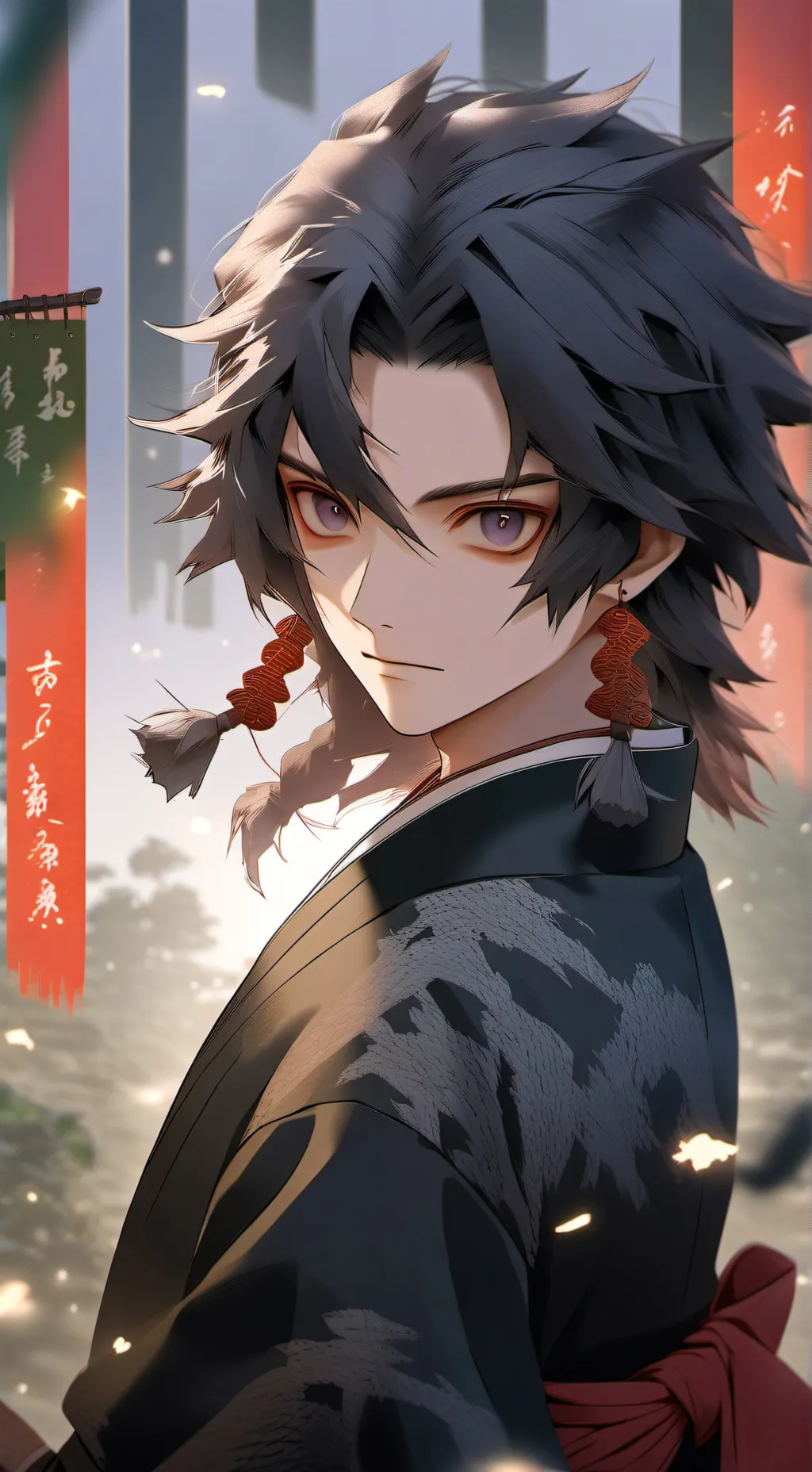 ai character: SURVIVE!💀 background