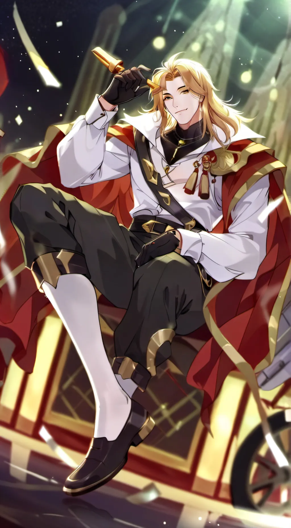 ai character: Asgore Truck background