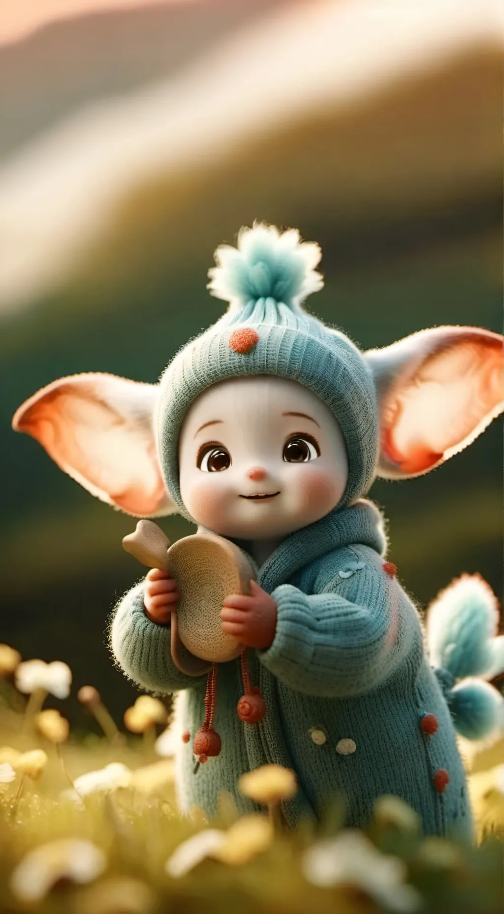 ai character: Cute Meercat (idk) background