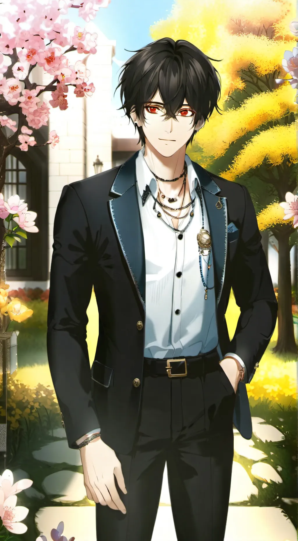 ai character: axel background