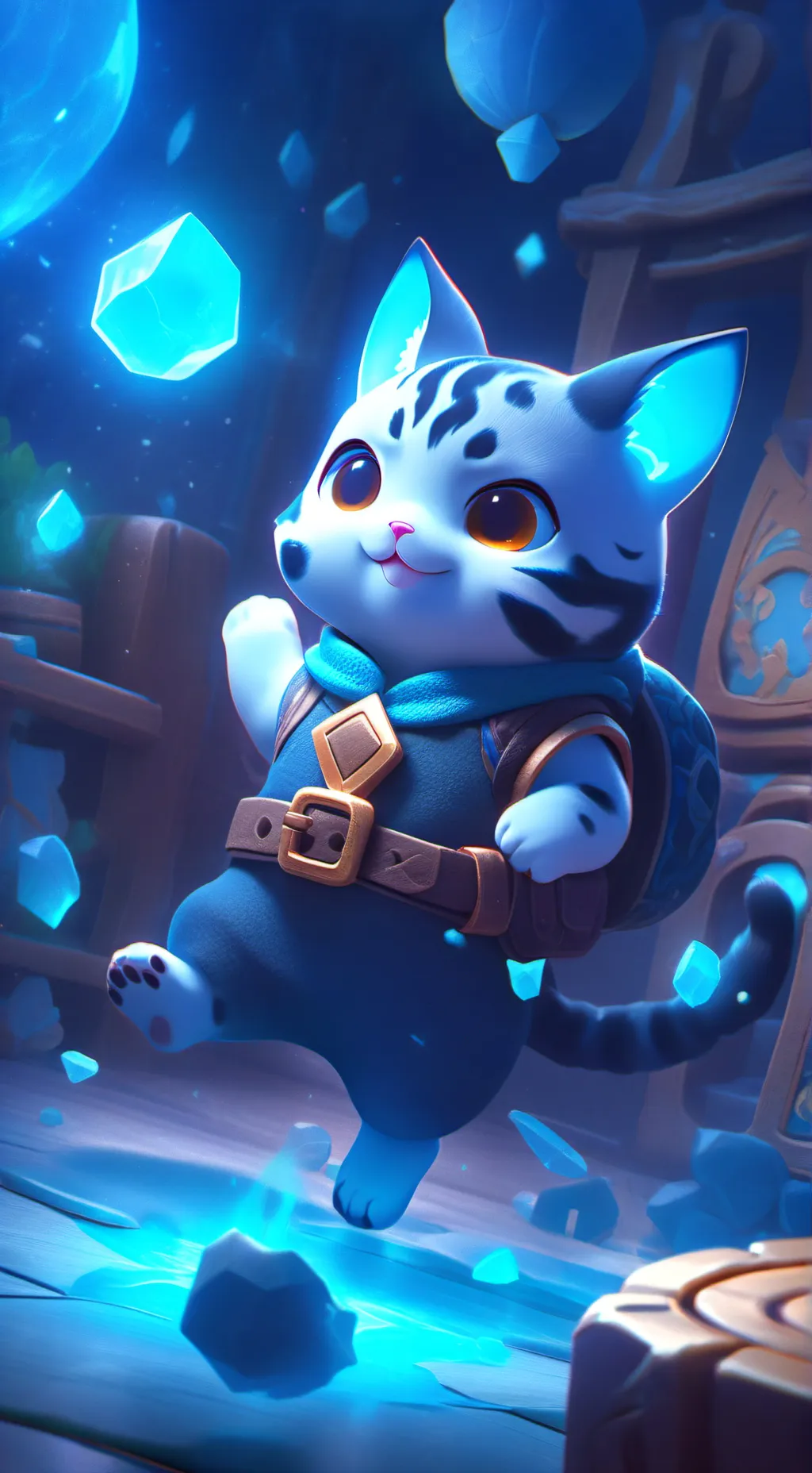 ai character: призрак background