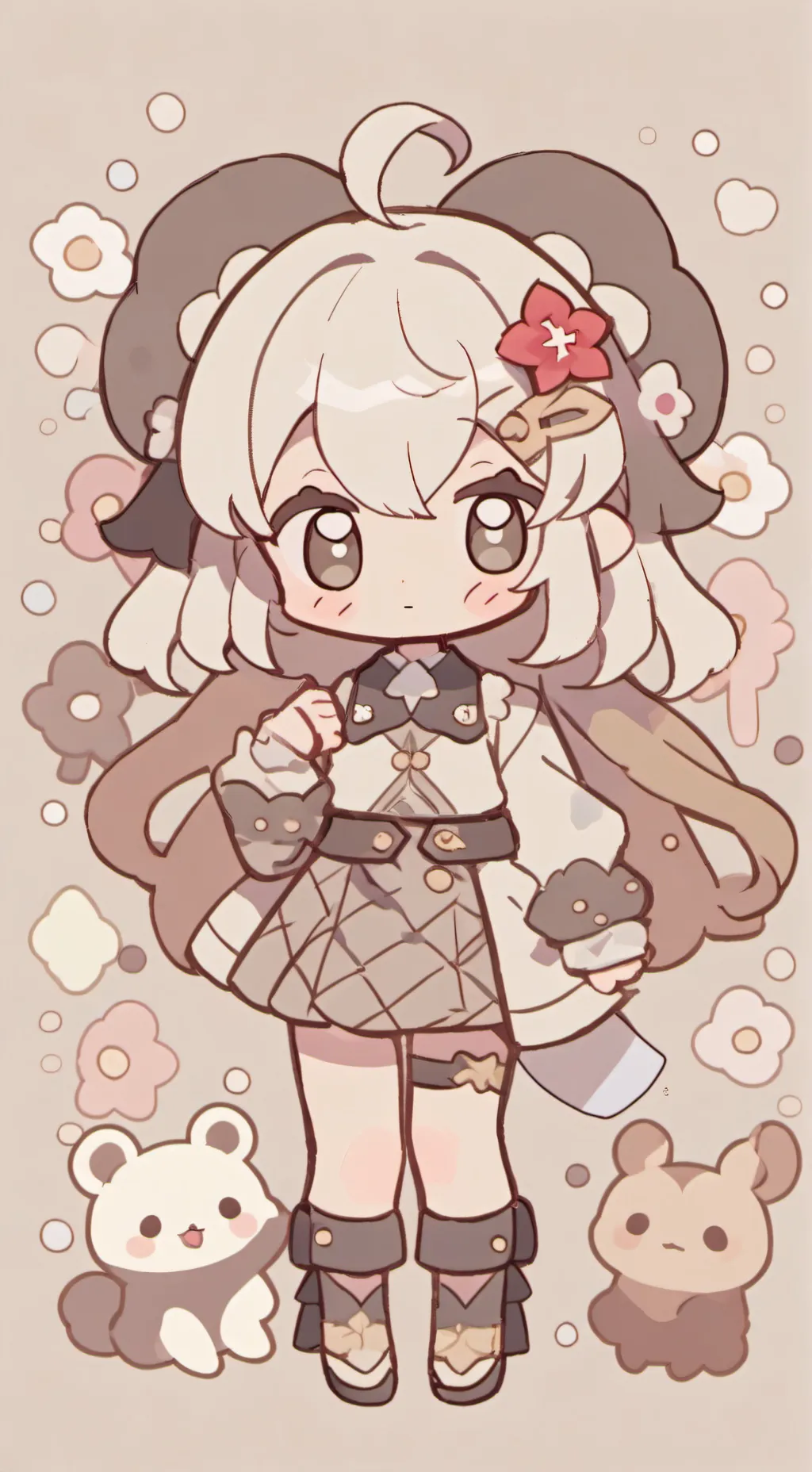 ai character: sonadow background