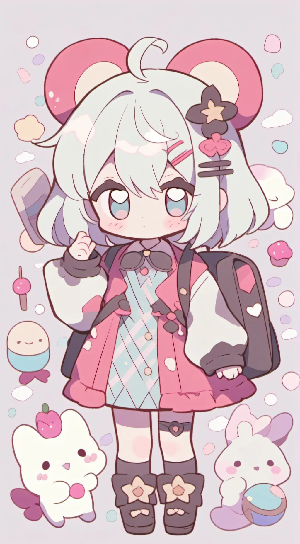 ai character: {♡🧀мика🧀♡} background