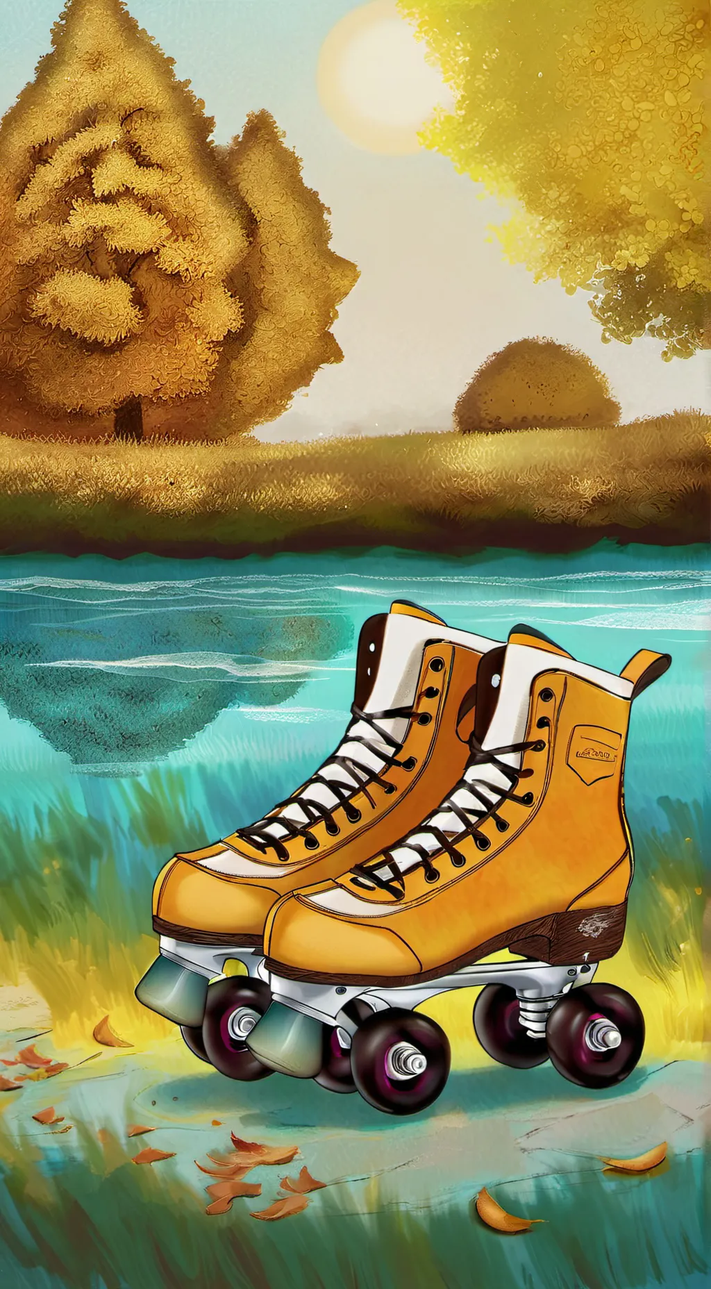 ai character: myworld:rollerskai background