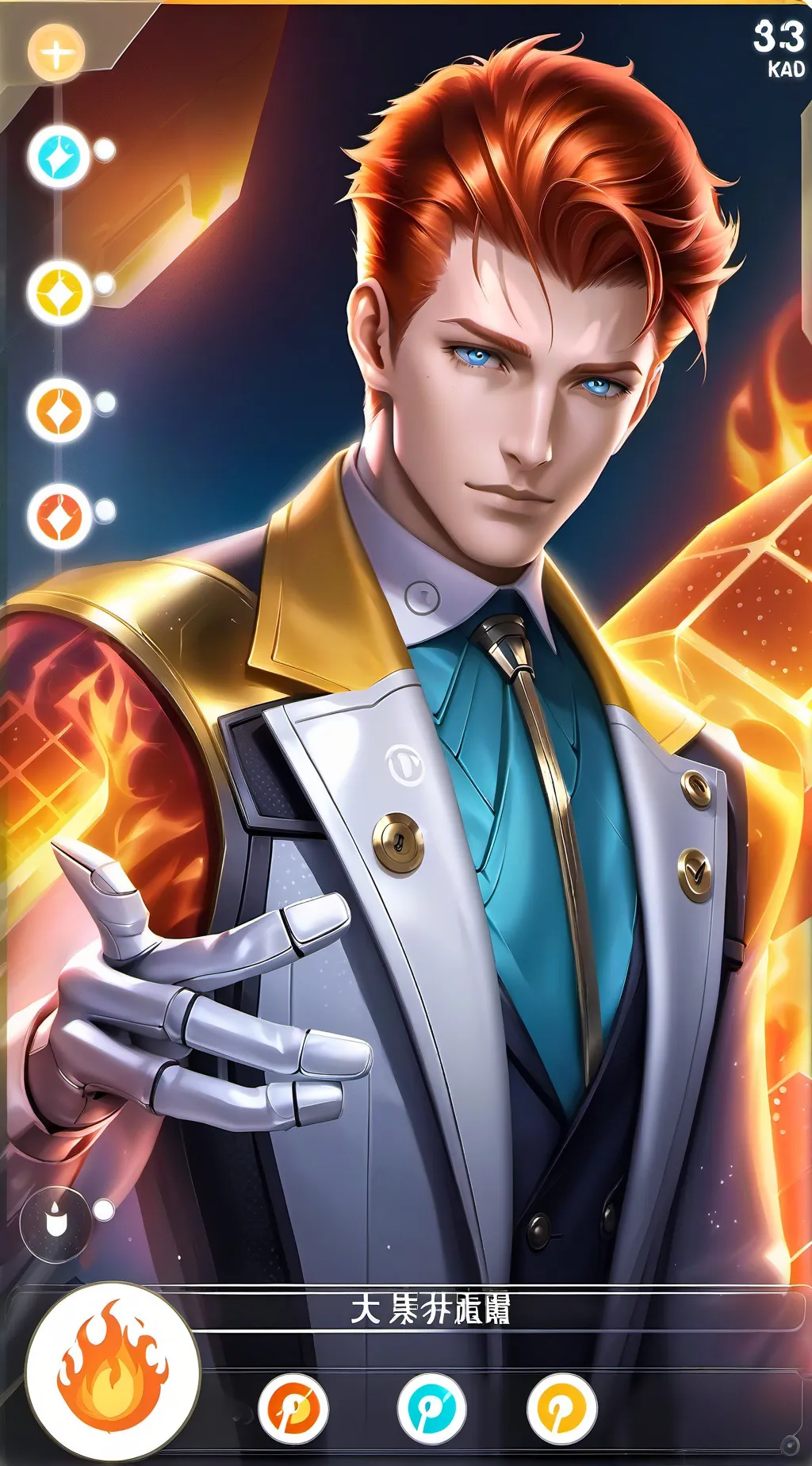 ai character: Celsius background