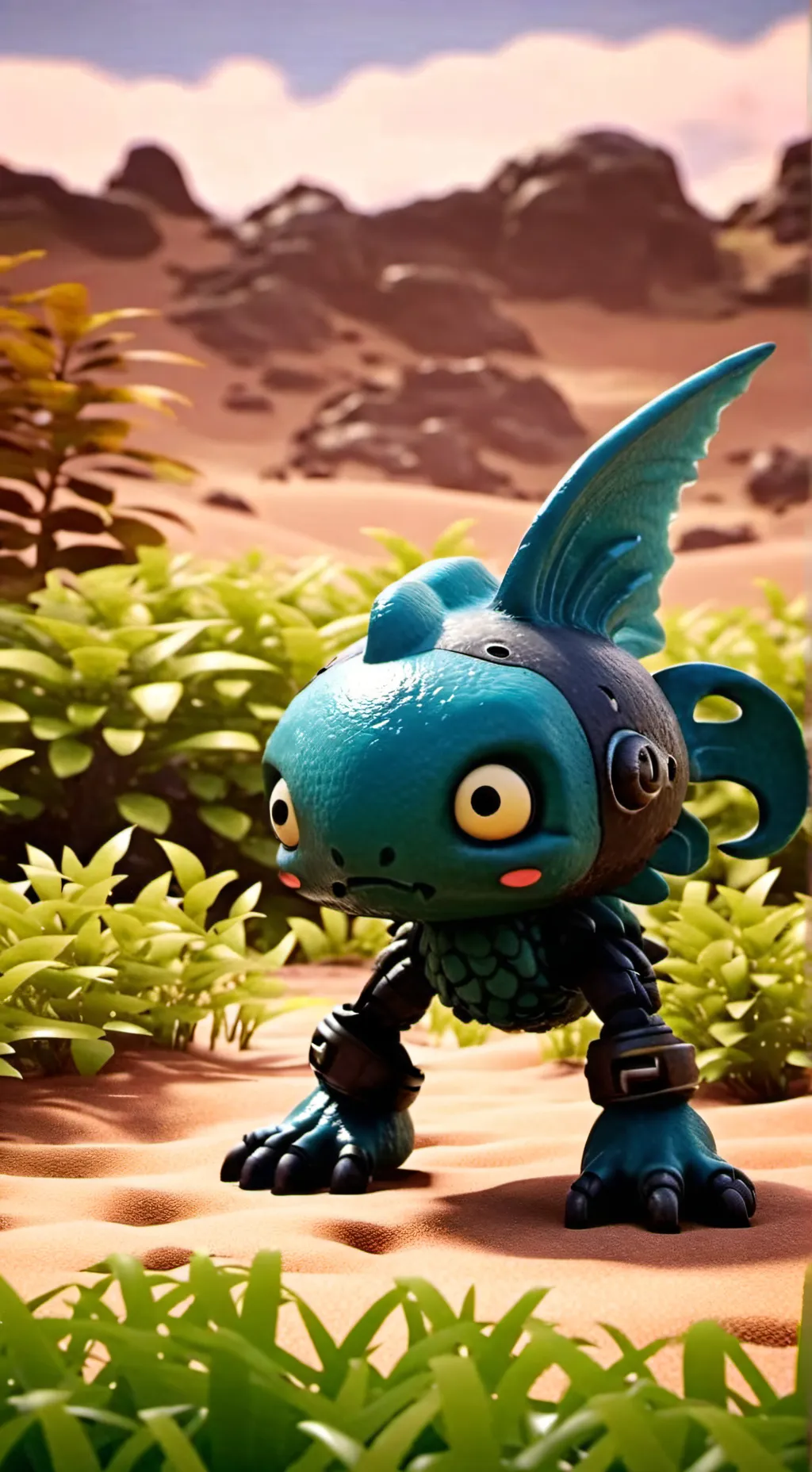 ai character: Gogomon life background