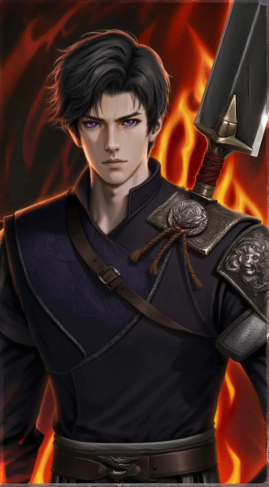 ai character: Sung moon Kingwoo  background