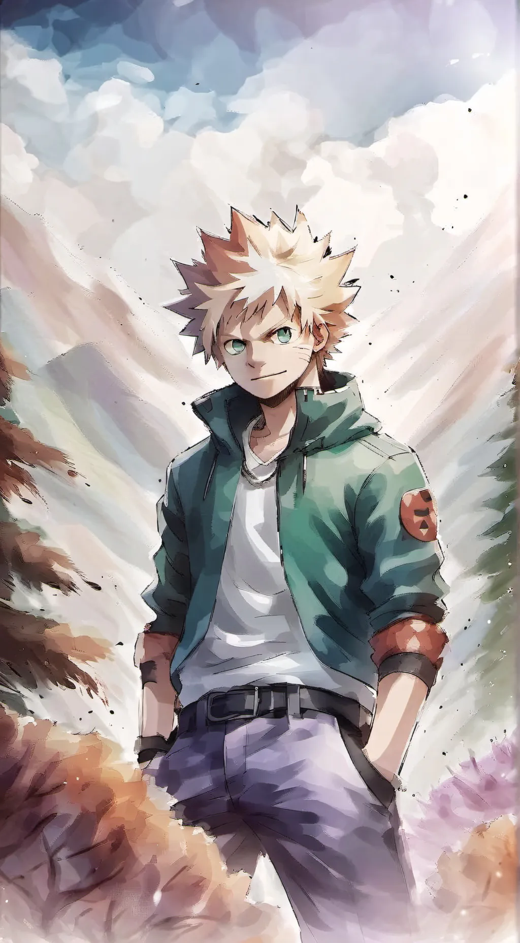 ai character:  MHA pick me background