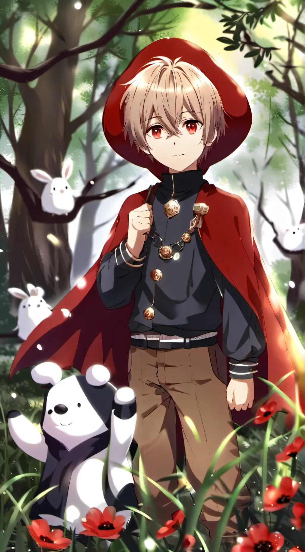 ai character: niño sabio background